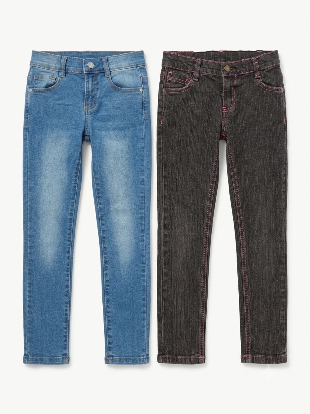 Girls' Lot x 2 Denim Skinny Jeans Size 6